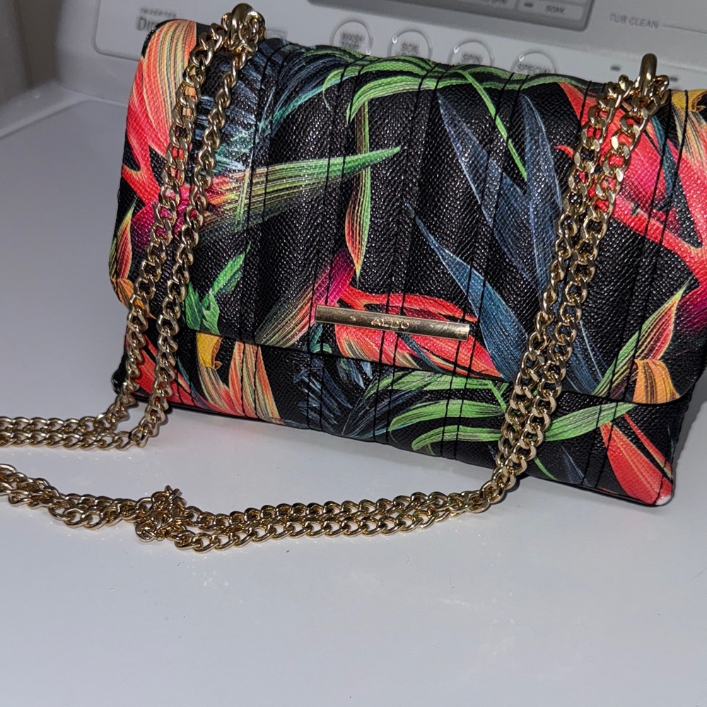 Aldo Colorful Tropical Print Women's Bag